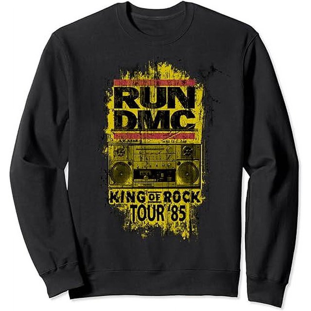 Run DMC Official King Of Rock Tour '85 Sweatshirt