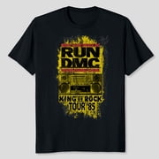Run DMC Official King Of Rock Tour '85 T-Shirt Unisex, Sizes S-5XL, Tbun