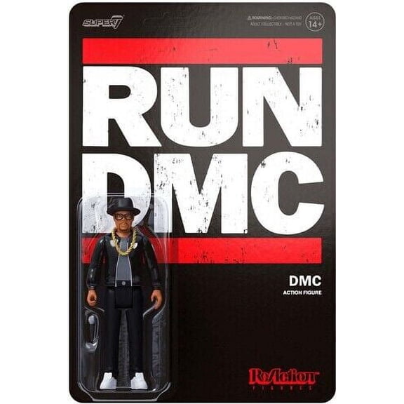 Run DMC - Super7 - RUN DMC ReAction Figures - Darryl DMC McDaniels [New Toy]