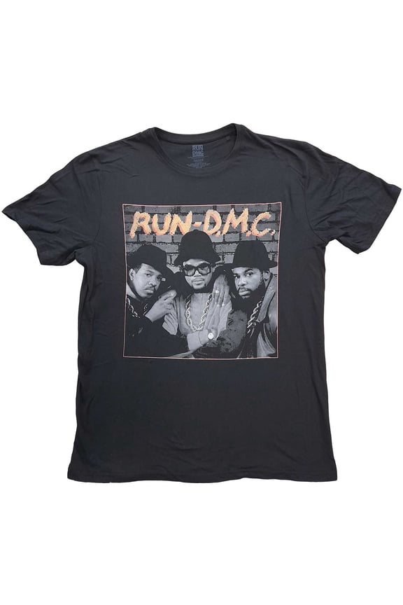 Run DMC Unisex T-Shirt B&W Photo (Medium)