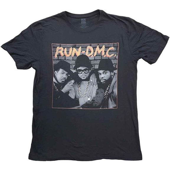 Run DMC Unisex T-Shirt B&W Photo (XX-Large)