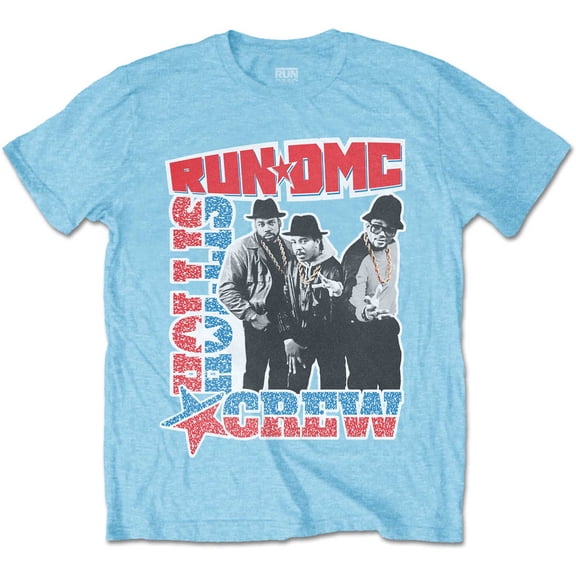 Run DMC Unisex T-Shirt Hollis Crew (X-Large)
