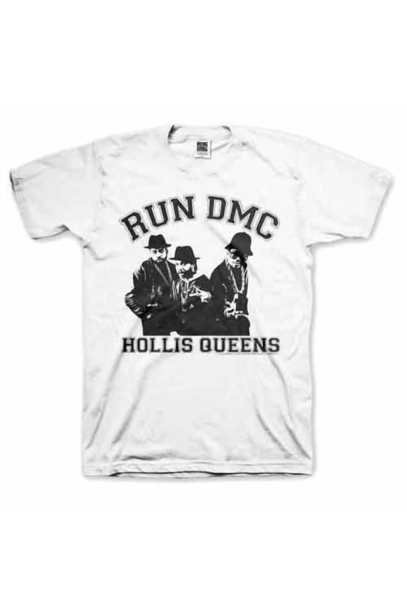 Run DMC Unisex T-Shirt Hollis Queen Pose (Large)