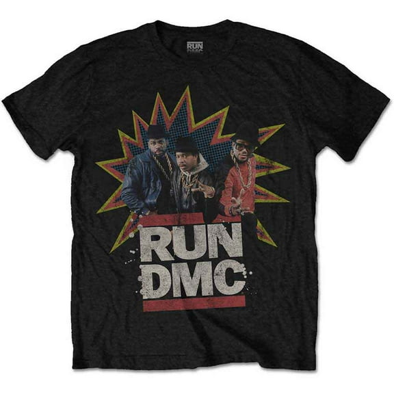 Run DMC Unisex T-Shirt POW! (Large)