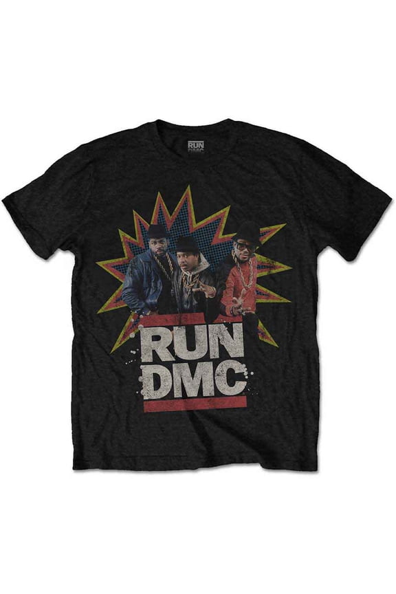 Run DMC Unisex T-Shirt POW! (Large)