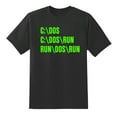 thumbnail image 1 of Run DOS Run IT Geek Computer Engineer Humor Men's Funny Mens Graphic T Shirts Black,L, 1 of 1