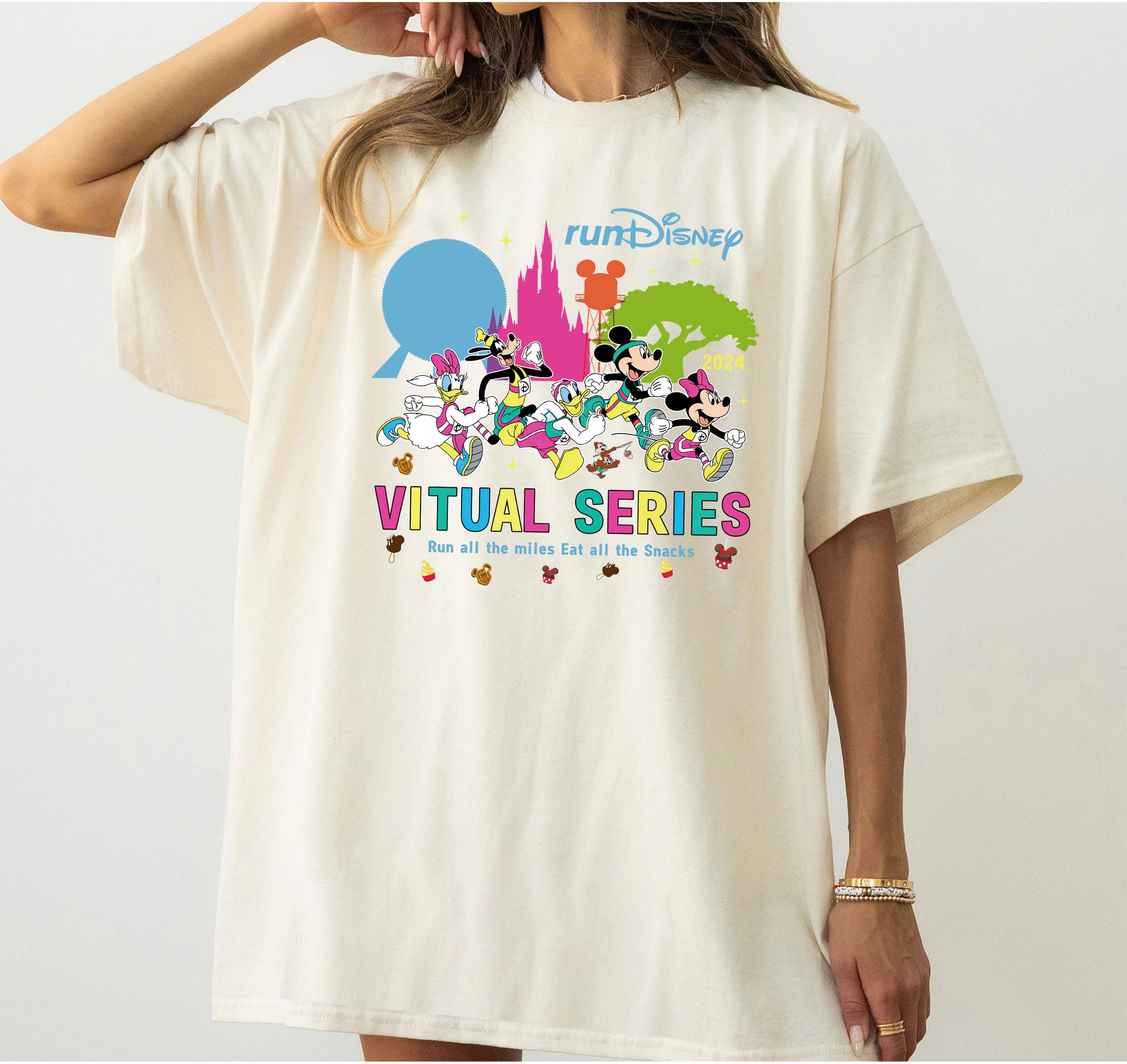 Run Disney Virtual Series 2025 Shirt, Disney World Marathon Weekend