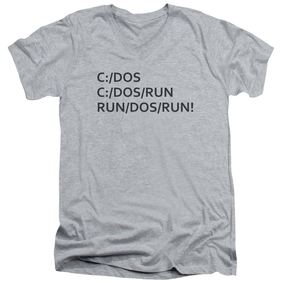 - Run Dos Run - Slim Fit V Neck Shirt - X-Large