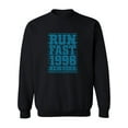 thumbnail image 1 of Run Fast '96 Sweatshirt Men -Image by Shutterstock, Male 5X-Large, 1 of 4