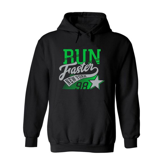 Run Faster 1998 Hoodie Men -Image by Shutterstock, Male Large