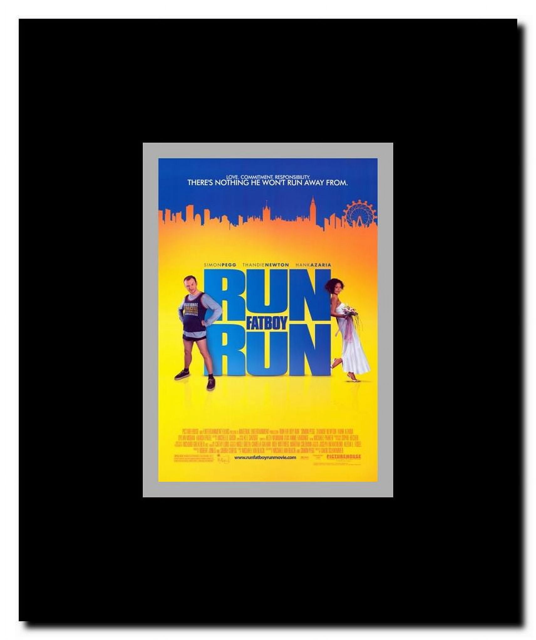 Run Fat Boy Run Framed Movie Poster