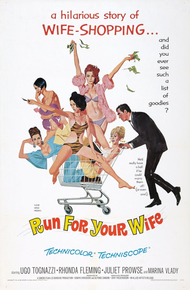 Run For Your Wife Canvas Art -  (11 x 17)