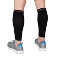 thumbnail image 1 of Run Forever Sports Calf Compression Sleeves (Pair) 20-30 mmhg Black - Large, 1 of 9
