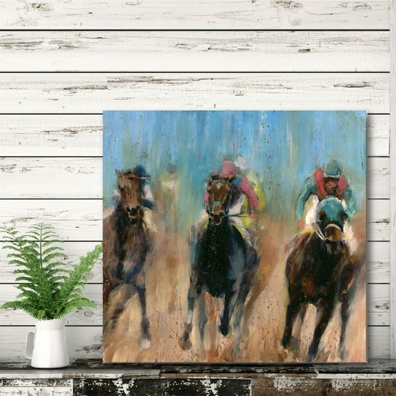 Run Gallery-Wrapped Canvas Wall Art, 16x16