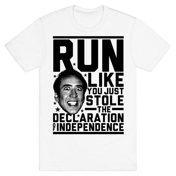 Run Like Nick Cage Tee Shirt Sweatshirt Hoodie