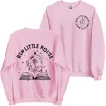 thumbnail image 1 of Run Little Mouse Sweatshirt - Graphic Roses Haunting Adeline Clothing for Readers, Nerd, Book Lovers, 1 of 6