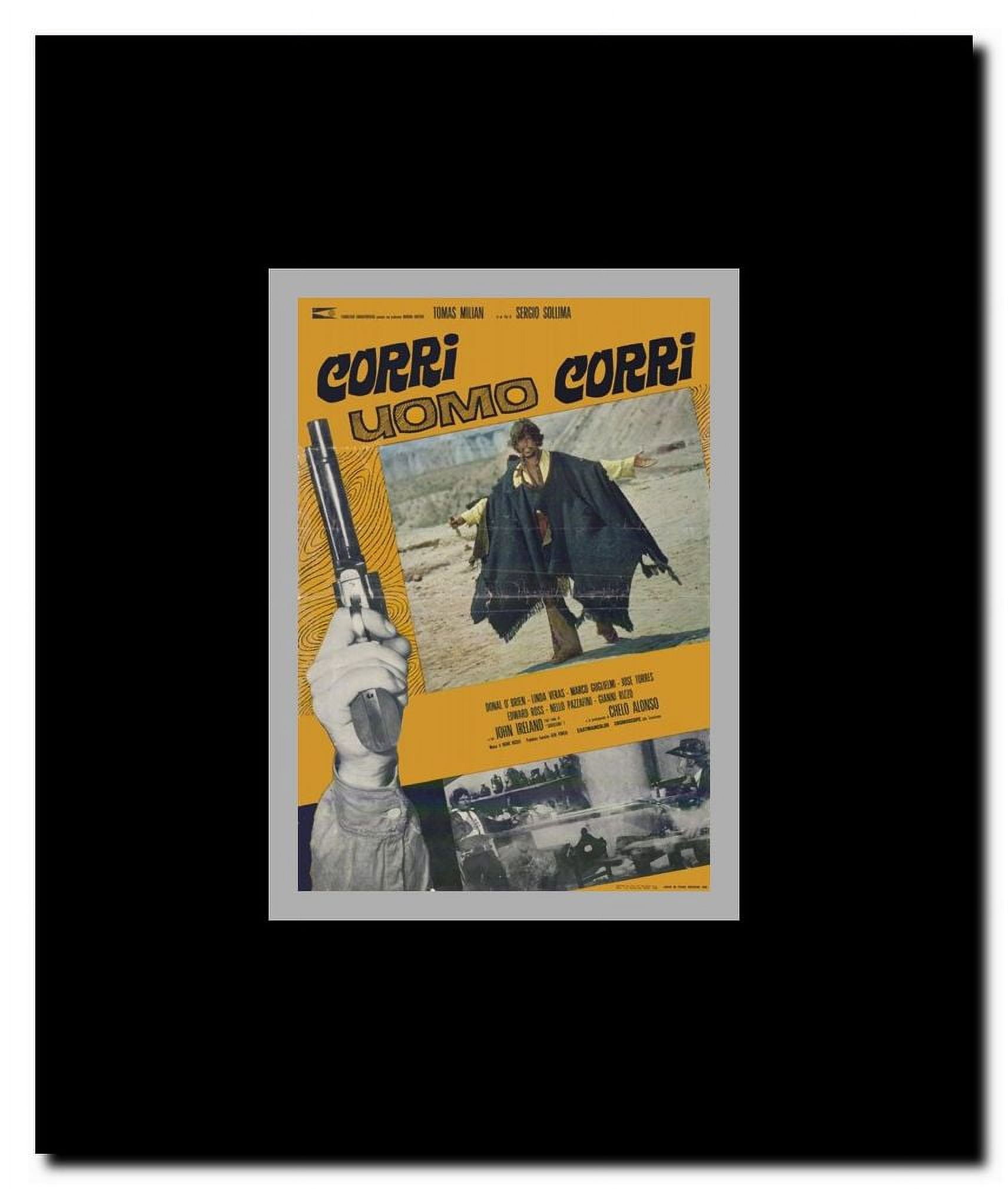 Run Man Run Framed Movie Poster