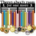 thumbnail image 1 of Run Medal Hanger Rack There's Always Room for One More Medal Holder for 60+ Medals Wall Mounted Hanging Medal Display Awards Sports Ribbon Holder 15.75in 3 Hanger Bar with Screws, 1 of 9