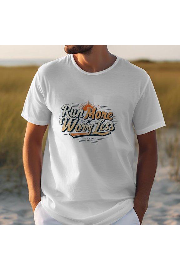 Run More Worress T-S1Hirt, R Runner Graphic T1EE