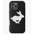 thumbnail image 1 of Run Rabbit Funny Animal Quote Art N7597 Phone Case for iPhone 17 16 15 14 13 12 11 Pro Max, 1 of 2