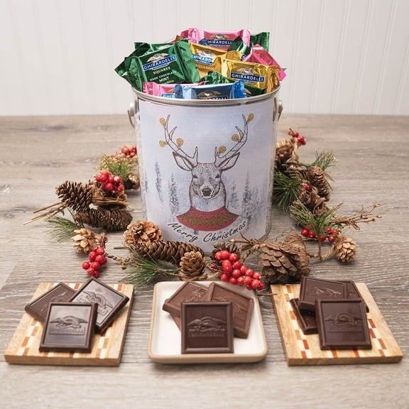 Run, Run Rudolph Chocolate Gift Tin, 30 piece assortment
