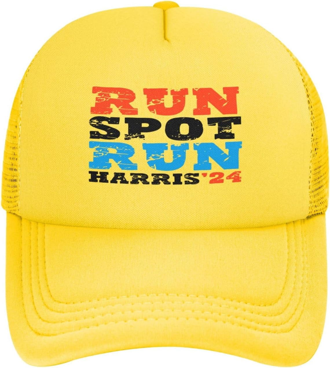RunSpotRun Harris 2024 Mesh Hat Kamala Harris President 47 Mesh Hat
