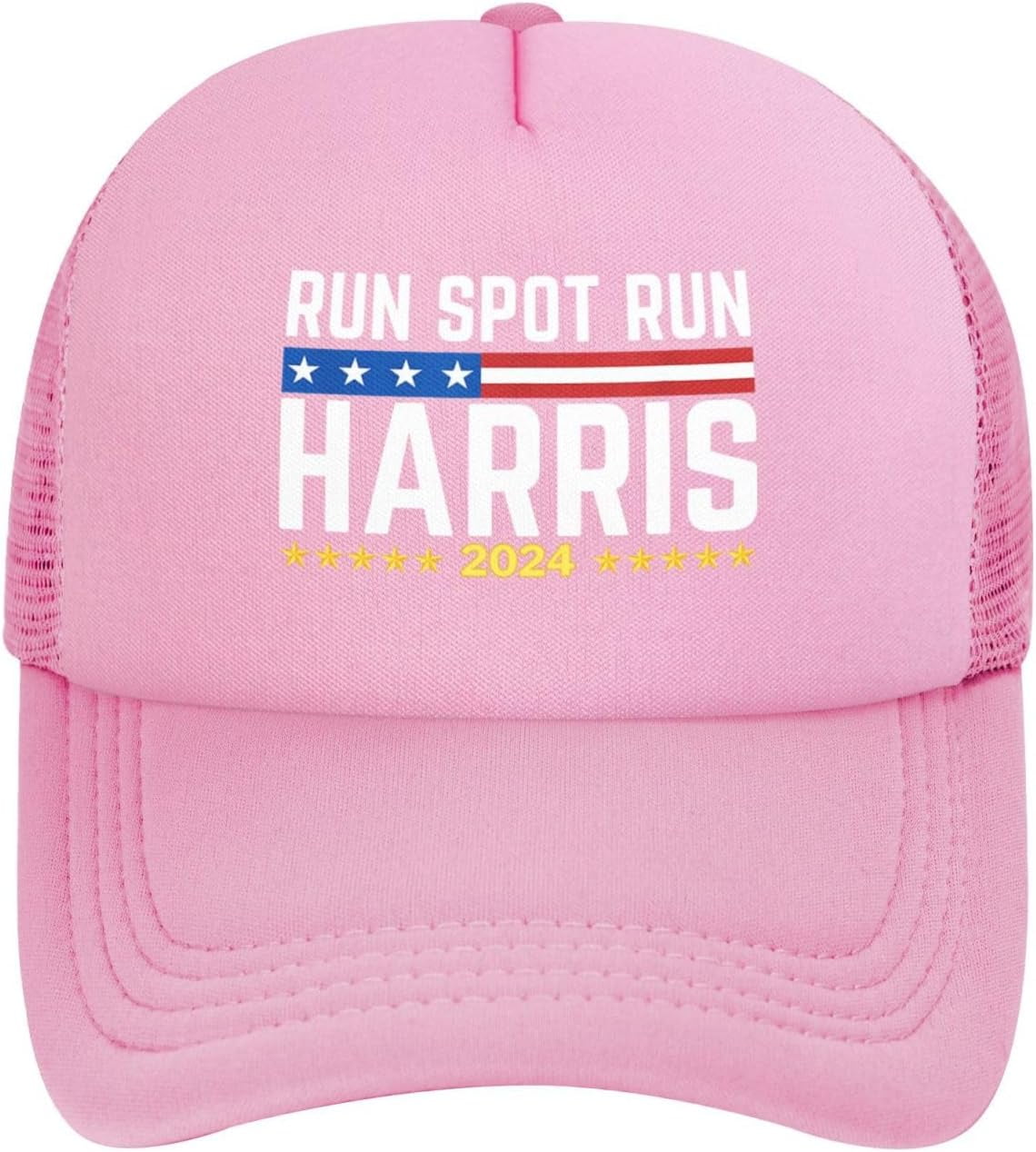 RunSpotRun Harris 2024 Mesh Hat Kamala Harris President 47 Mesh Hat