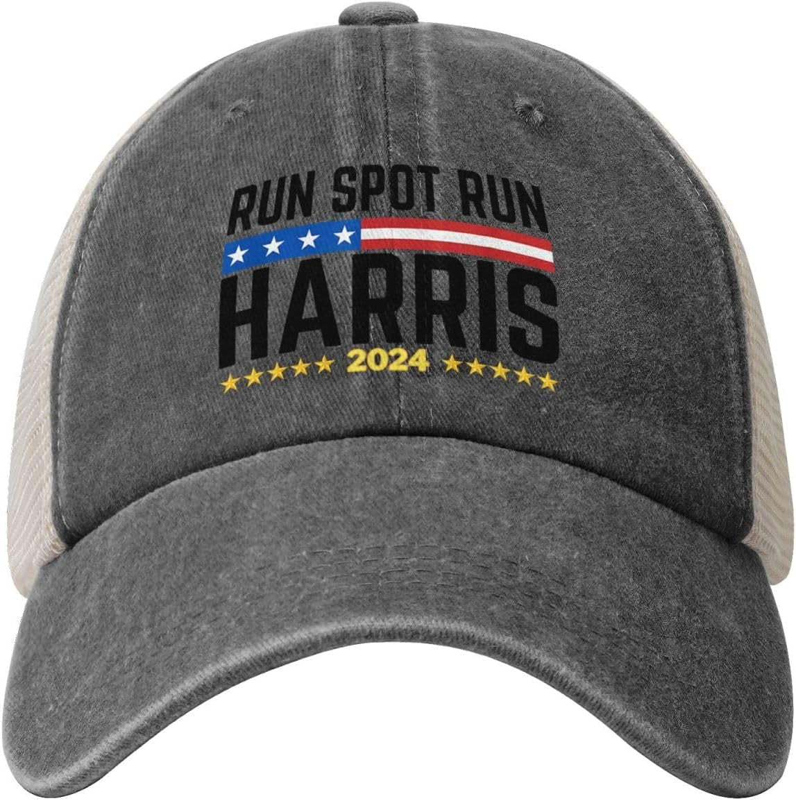 RunSpotRun Harris 2024 Mesh Hat Kamala Harris for President 47 Hat