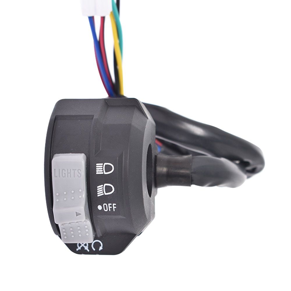 Partman Left Handlebar Control Switch For Yamaha ATV - Start/Run/Off & Headlight Switch Replaces 4GB-83973-00-00