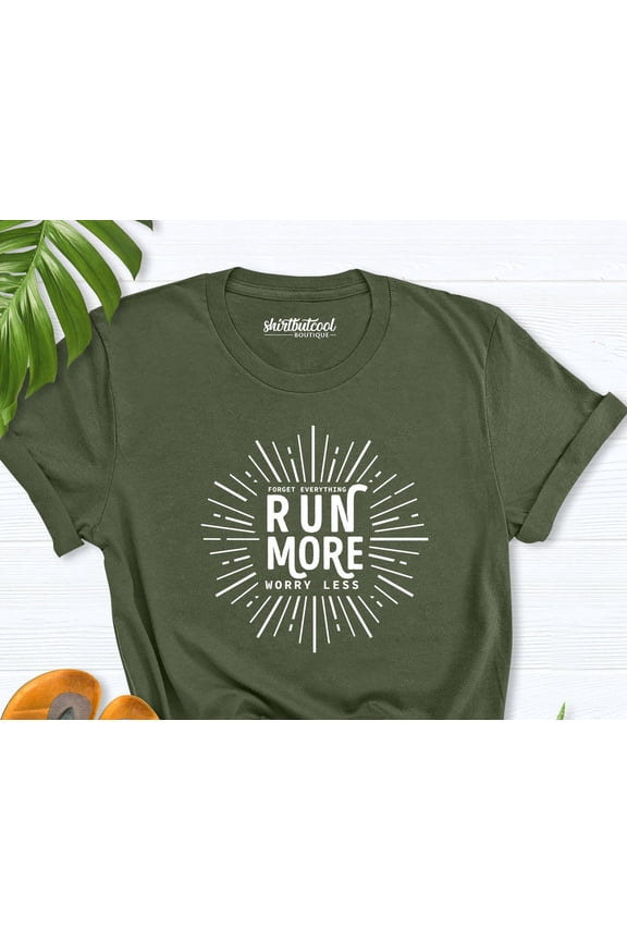 Run Tshirt, Runner Shirt, Run Worry Less Tee, Running Shirt, Outdoors Shirt,Run Shirt, Sport Shirt, Runner Birthday, Runner Gift, Sport Gift SWEATSHIRT All Size S-5XL