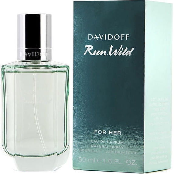 Run Wild by Davidoff Eau De Parfum Spray 1.6 oz for Women