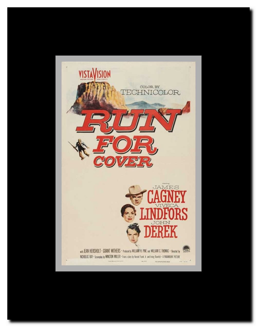Run for Cover Framed Movie Poster