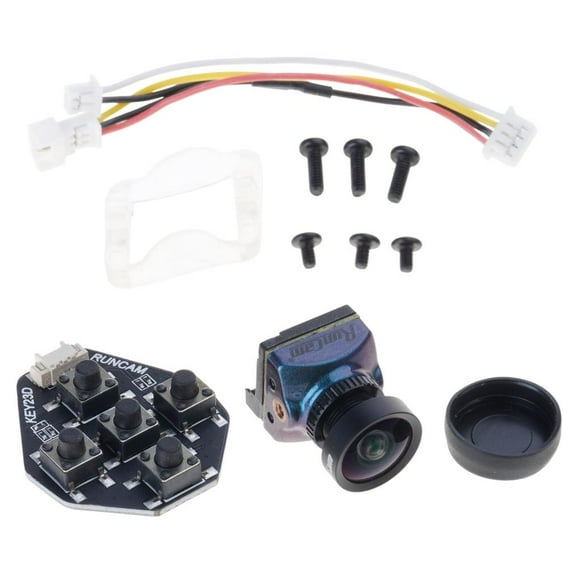 RunCam Nano4 Miniature FPV Racing Camera, 1200TVL, Sealed Against Dust And Water