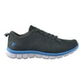 thumbnail image 1 of RunFlyte Women's RF Windflyte Running Shoes Charcoal/Aqua Blue r7208-064, 1 of 6