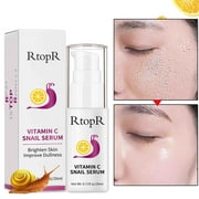 RunJia VitaminC Snail Essence Anti-wrinkle And Firming Skin Brightening Essence Facial Snail Repair Essence，20ml
