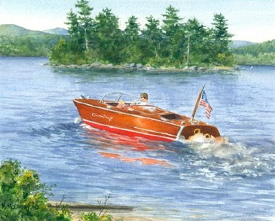 Runabout Canvas Art - Maureen Mccarthy (15 x 12)