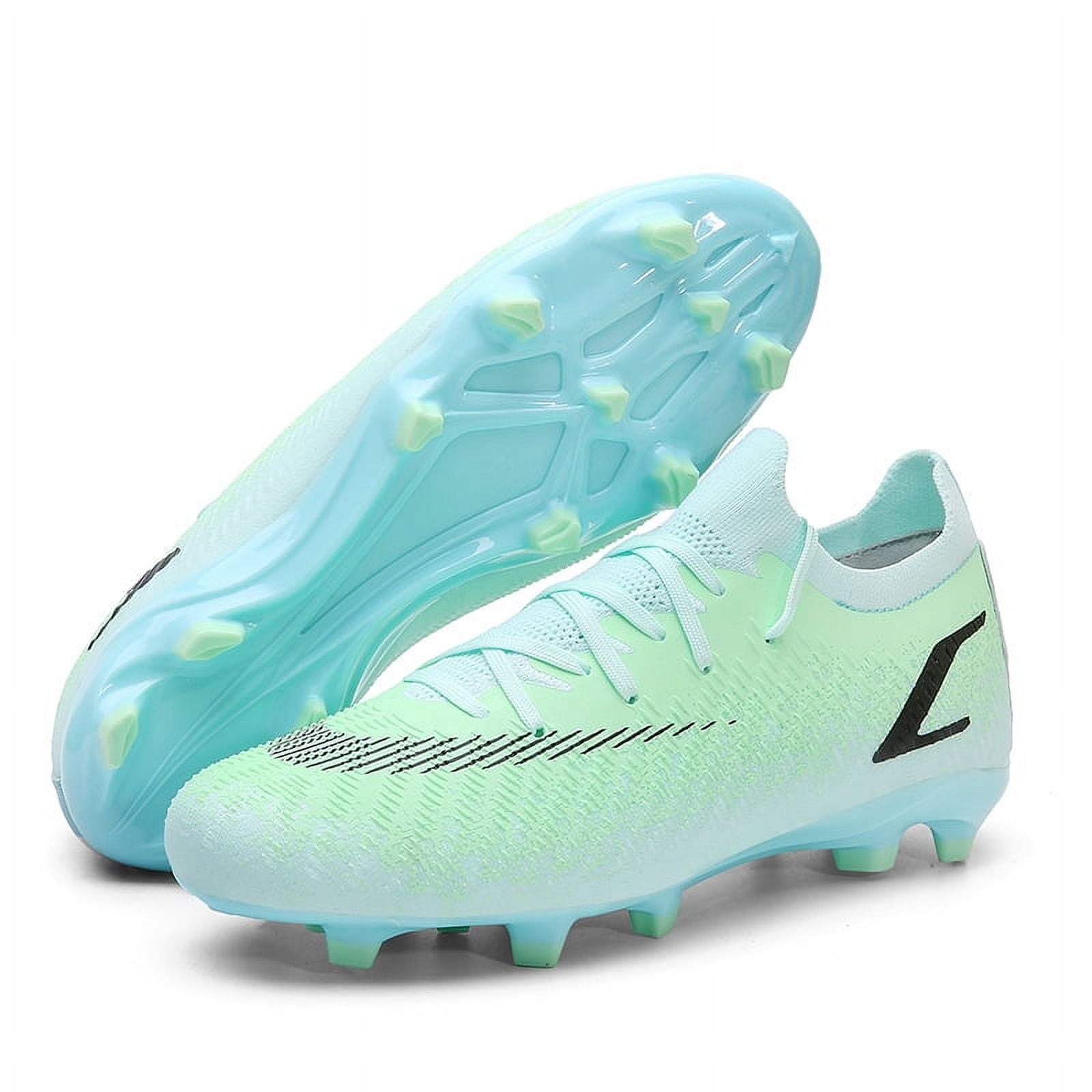 Runan indoor soccer cleats turf soccer shoes men women TF football boots adult wide training shoes youth