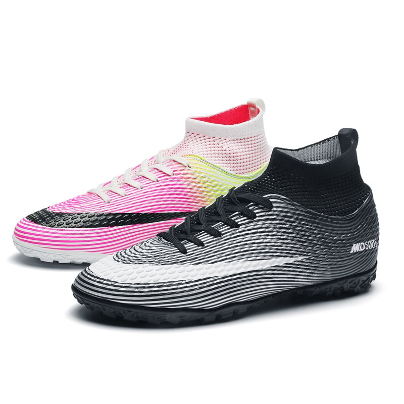 Turf Soccer Cleats For Men & Women - AG/TF Outdoor Indoor Shoes, Wide Fit, Molded Rubber Studs