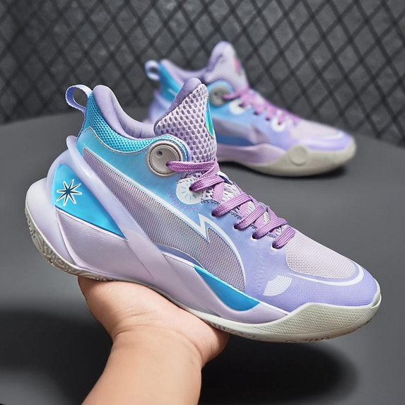 Runan women basketball shoes fashion athletic sneakers unisex outdoor sport shoes lightweight volleyball shoes non slip basketball shoes
