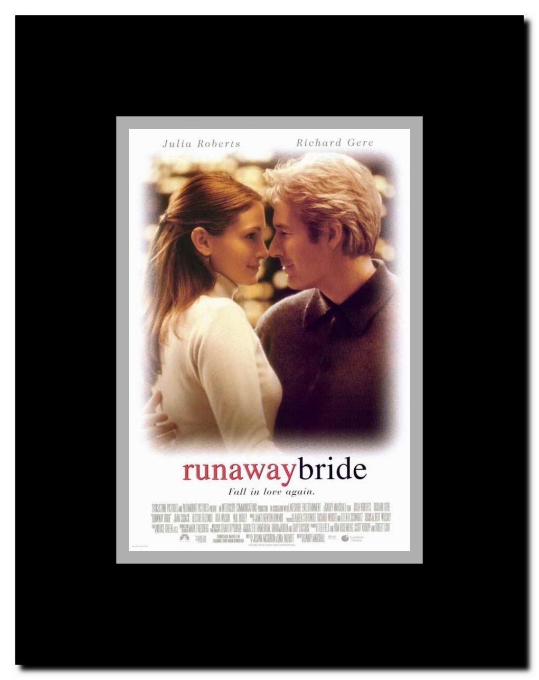 Runaway Bride Framed Movie Poster