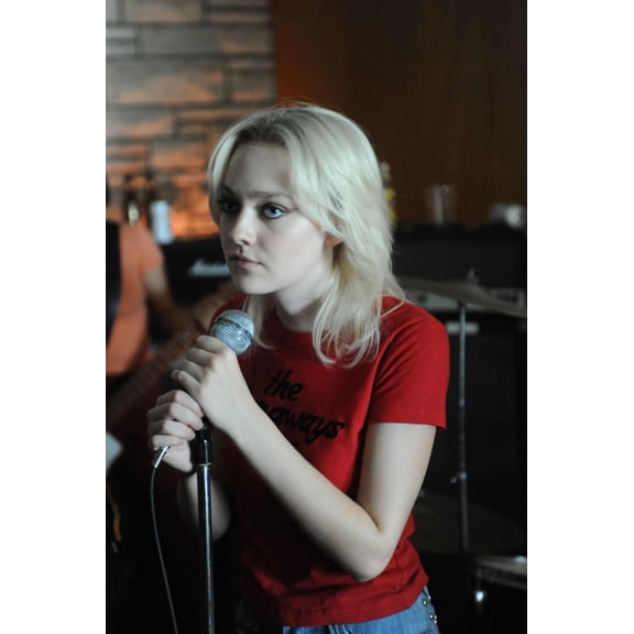 Runaways Dakota Fanning Poster Metal Print 12"x16" 12x16 Square Adults Best Posters