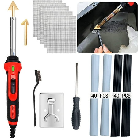 Runbaixing 100W Plastic Car Welding Kit, Red