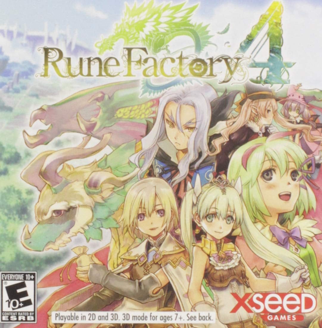 Rune Factory 4 Nintendo 3DS