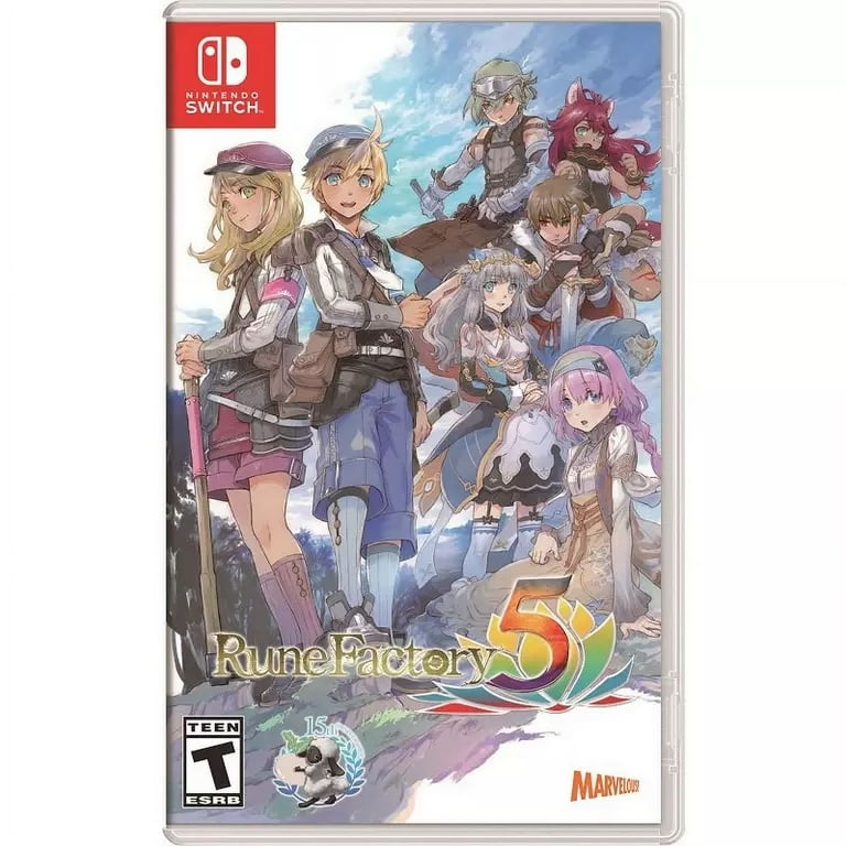 【タイムセール！】 5: Factory Rune RPG Games XSEED Playing, Role Dragons 家庭用ゲームソフト