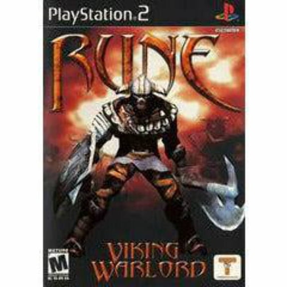 Rune Viking Warlord Sony PlayStation 2 PS2 No Manual