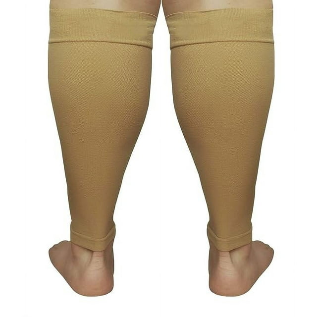 Runee Extra Wide Calf Compression Sleeve Leg Support For Wide Calves