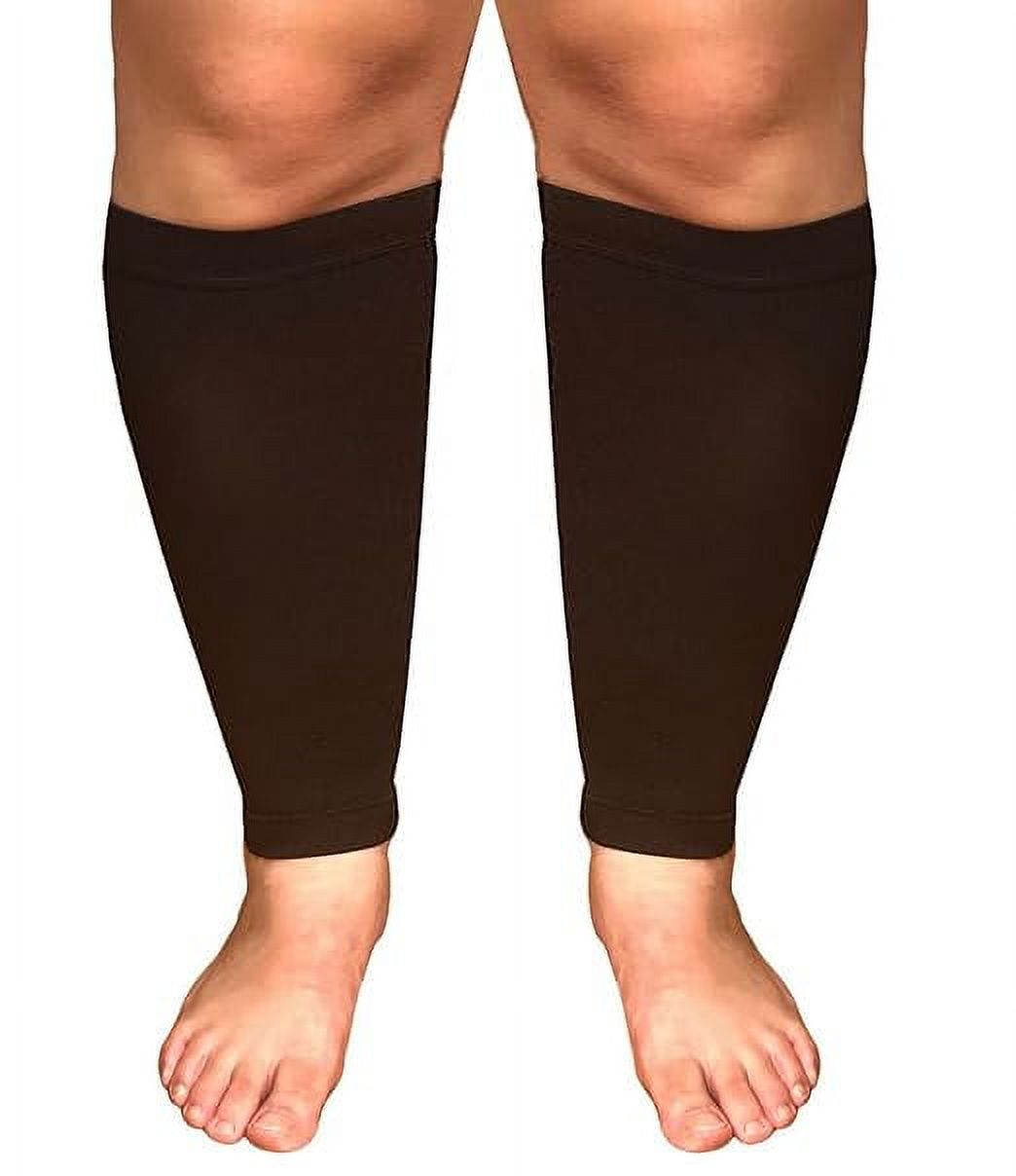 Runee Extra Wide Calf Compression Sleeve Leg Support For Wide Calves