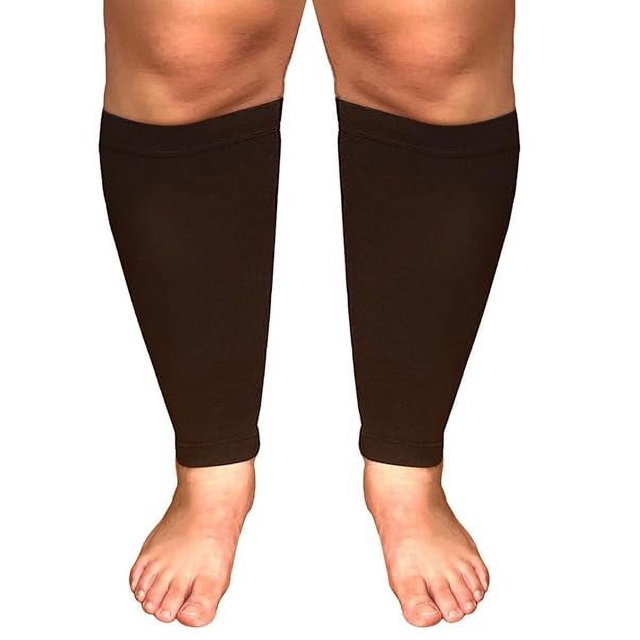 Runee Extra Wide Calf Compression Sleeve Leg Support For Wide Calves