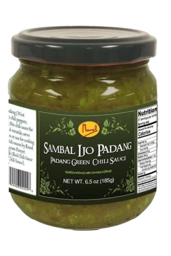 Sambal Ijo Padang (Padang Green Chili Sauce) 6.5 oz