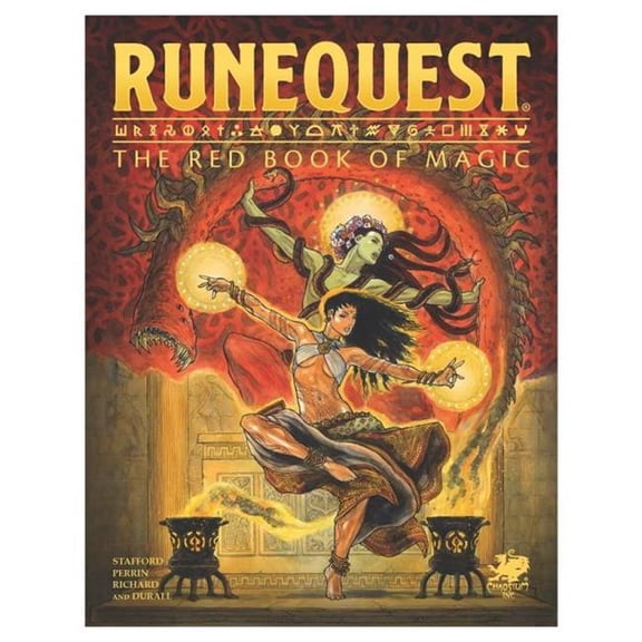 Runequest The Red Book of Magic Role Playing Game